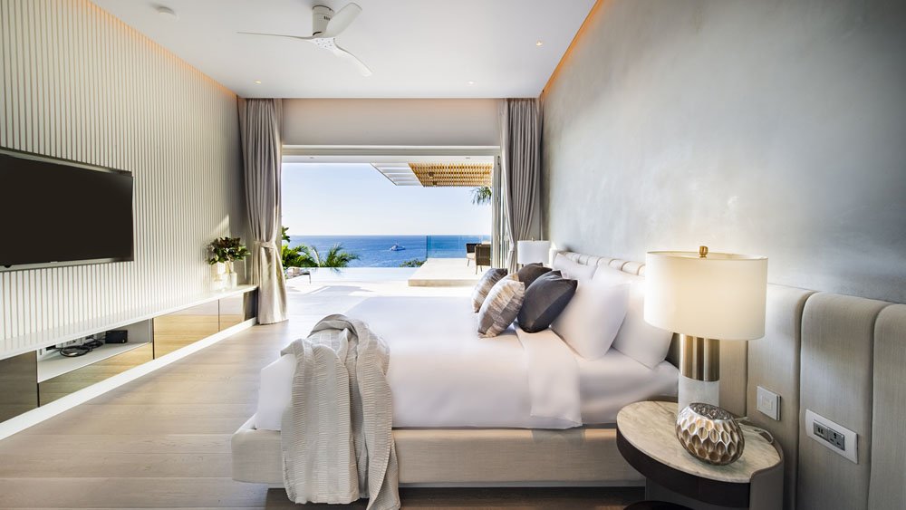 Villa Borimas - Master bedroom with stunning view